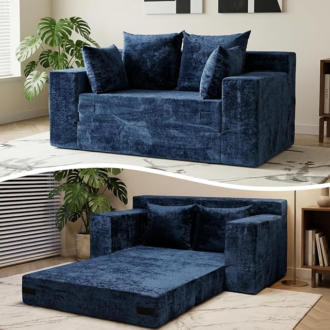 Seater Boneless Couch Sofa Bed