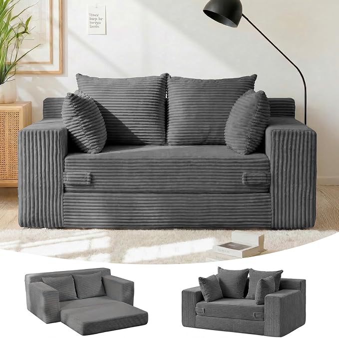 Seater Boneless Couch Sofa Bed